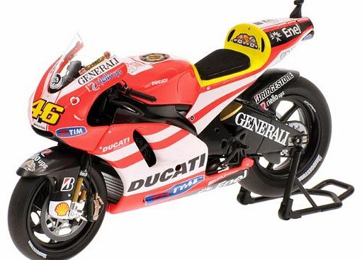 Ducati Desmosedici GP11 MotoGP 2011 Race Version - Valentino Rossi 1/12 Scale Die-Cast Collectors Model