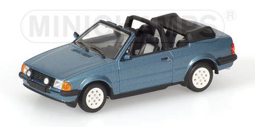 Ford Escort III Cabriolet 1983 in Blue
