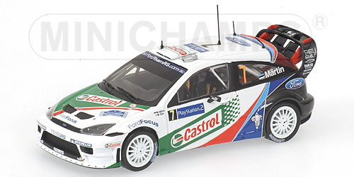 Minichamps Ford Focus RS WRC Winners Rally Corsica 2004