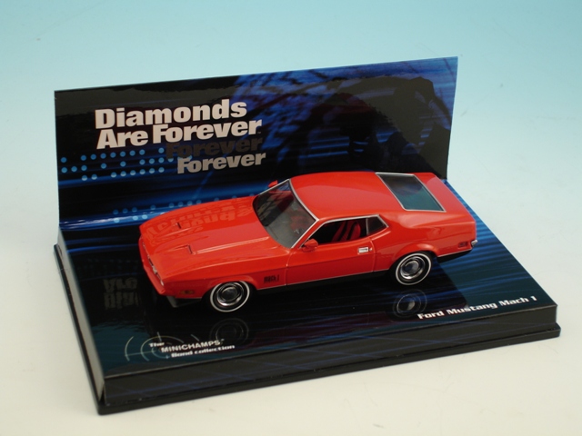 Minichamps Ford Mustang Mach 1 James Bond Diamonds Are