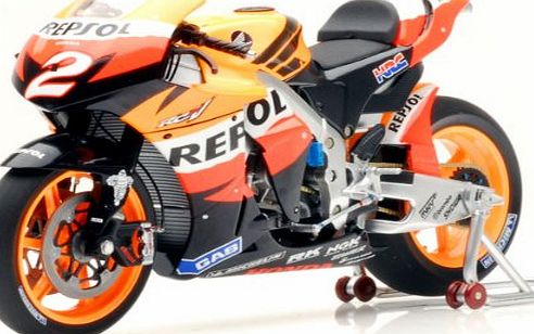 Honda RC212V (Dani Pedrosa MotoGP 2008) in Repsol Livery (1:12 scale) Diecast Model Motorbike