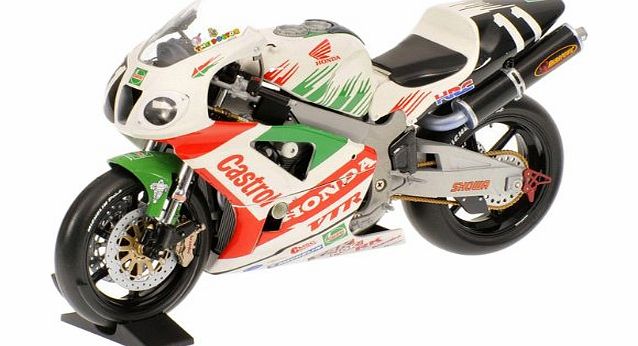 Minichamps Honda VTR 1000 - 8Hr Suzuka 2000 - Valentino Rossi/Colin Edwards 1/12 Scale Die-Cast Collectors Model