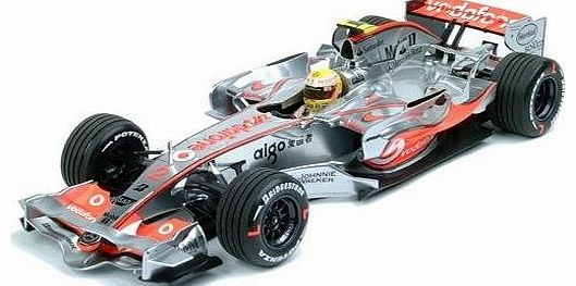 McLaren Mercedes MP4-22 (Lewis Hamilton 1st Victory Canadian GP 2007) in Silver (1:18 scale) Diecast