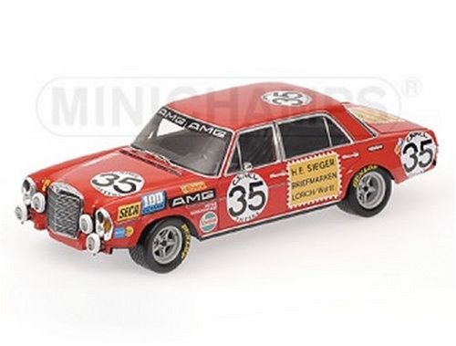 Mercedes-Benz 300 SEL AMG (Spa 1971) in Red (1:18 scale)