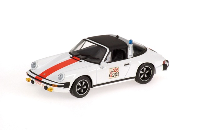 Minichamps Porsche 911 Targa 1977 Belgian Police