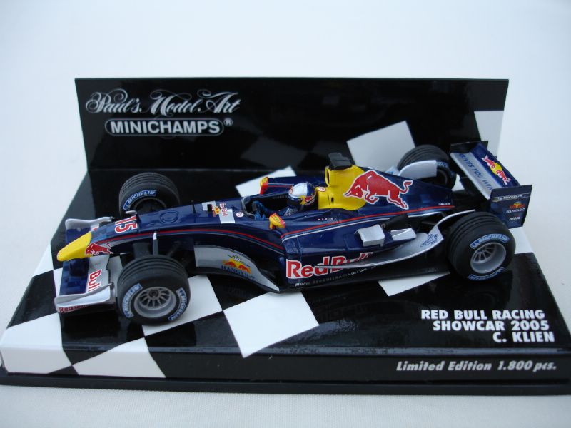 Minichamps Red Bull Racing Christian Klien Showcar 2005 in