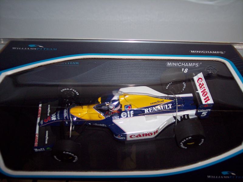 Minichamps Williams Renault FW14 Nigel Mansell 1991 in White