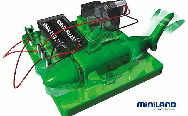 Miniland Educational Science Tin Robot Shark
