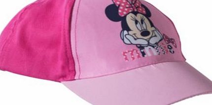 Minnie Mouse Disney Minnie Mouse Girls Pink Cap - Small-Medium
