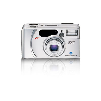Minolta 80C Zoom Camera 35-80mm plus Case  
