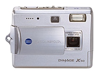 Minolta DiMage X50 5MP 2.8x Optical Zoom