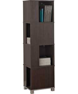 Minsk Bookcase - Wenge Effect