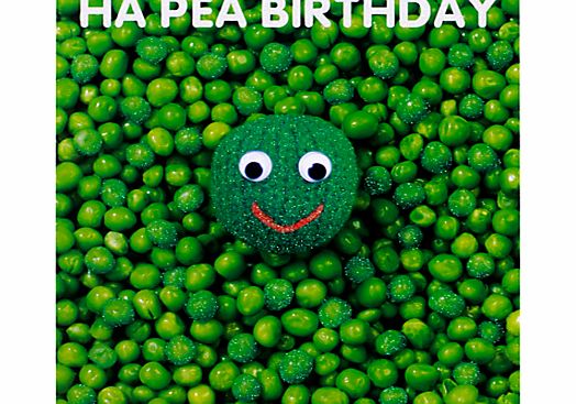 Ha Pea Birthday Card