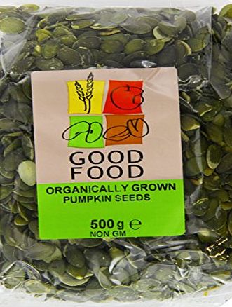 Mintons Good Food Pre-Packs Good Food Pre-packed Organic Pumpkin Seeds (Pack of 2)