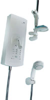 Advance ATL Flex Thermostatic Electric Shower 8.7kw White & Chome