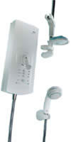 Advance ATL Flex Thermostatic Electric Shower 9.8kw White and Chome