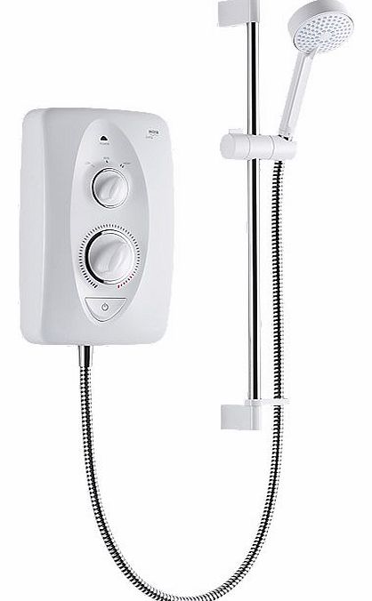 Mira Jump Electric Shower White / Chrome 8.5kW