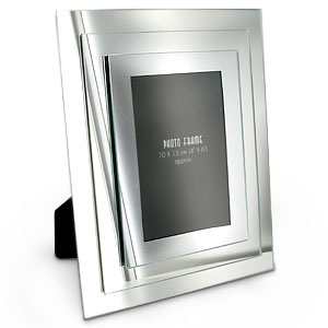 Mirror Triple Layer Style 4 x 6 Photo Frame