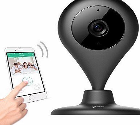 Misafes Wireless IP Camera,Misafes Wi-Fi IP Wlan Camera Webcam Mini Baby Pet Monitor Home Security Cameras Wireless Spy Network 2-Way Audio Motion Detection,Surveillance Webcam System For IOS Android (720p HD