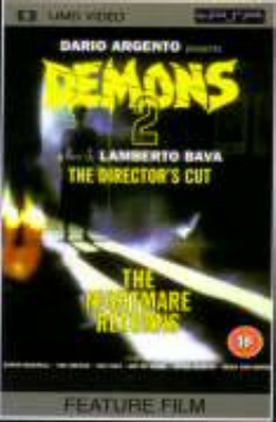 Miscellaneous Demons 2 Directors Cut UMD Movie PSP