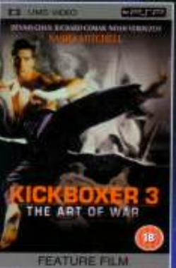Miscellaneous Kickboxer 3 The Art Of War UMD Movie PSP