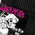 Misfits Ribbed Beanie With Full