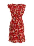 Emily and Fin Flora Red Print Dress XS
