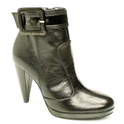 Female Gary Sylvia Ankle Boot Patent Upper in Black