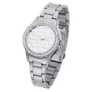 Miss Sixty Silver Diamonte Bracelet Watch