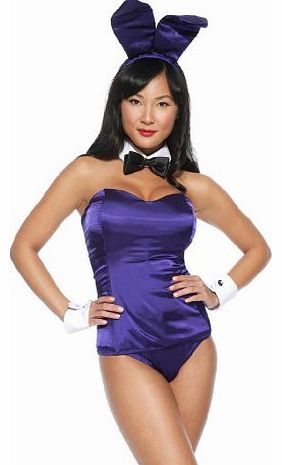 Playboy Bunny Girl Inspired Outfit Purple Medium
