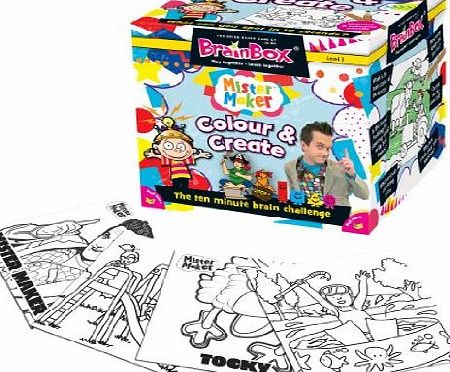BrainBox Mister Maker Colour and Create Game