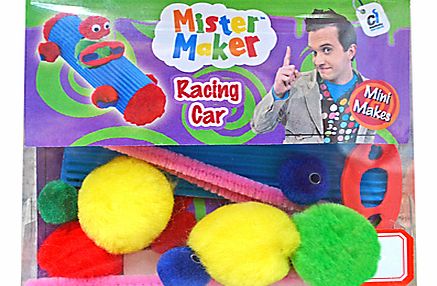 Mister Maker Mini Makes Racing Car