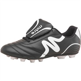 Mitre Junior FG Football Boots Black/White