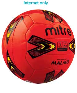 mitre Malmo Orange Football - Size 5