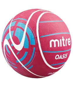 Mitre Oasis 18P Netball Pink