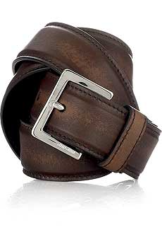 Miu Miu Aged leather belt