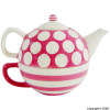 and Match Pink Tea-For-One Teapot Including