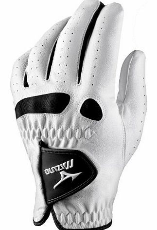 Mizuno Bioflex All Weather Golf Gloves - Pack of 3 White/Black Large