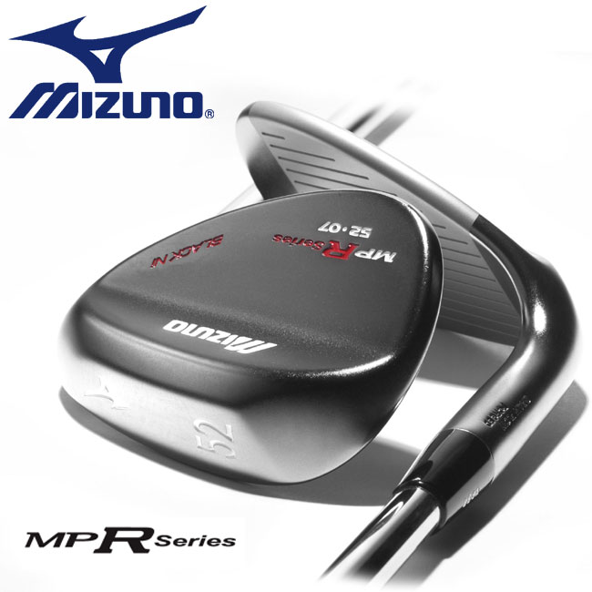 Mizuno Golf Mizuno MP R Series Black Nickel Wedge Steel Shaft