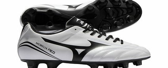 Morelia Neo CL MD FG Football Boots Pearl/Black