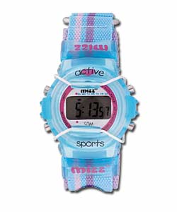 Mizz Girls LCD Alarm Watch and Bag Set