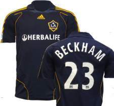 MLS teams (USA) Adidas 07-08 LA Galaxy away (Beckham 23)