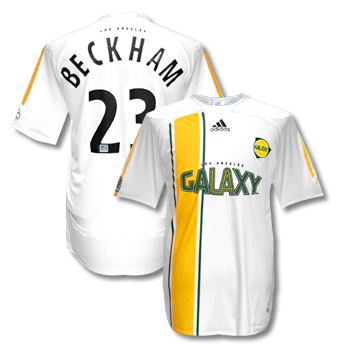 MLS teams (USA) Adidas 2007 LA Galaxy away (Beckham 23)