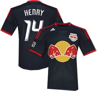 MLS teams (USA) Adidas 2011-12 New York Red Bulls Away Shirt (Henry 14)