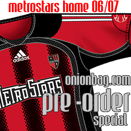Adidas Metrostars home 06/07