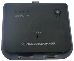 Micro USB Battery Charger - 1500mAh -