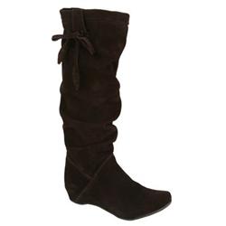 Moda In Pelle Female Kripton Brown Suede Leather Suede Upper Lining Casual in Brown