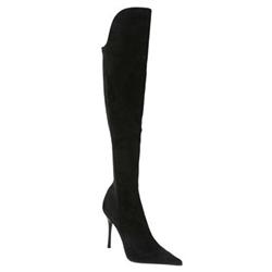 Moda In Pelle Female Wyn Black Suede Suede Leather Suede Upper Fabric Lining Fabric Lining in Black Suede