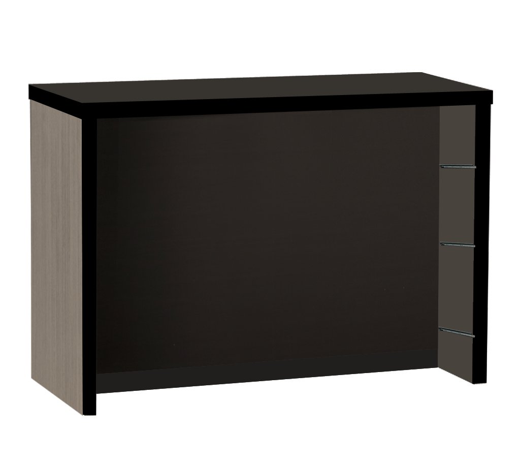 MODULAR Bedroom Black Oak 3 drawer chest carcase