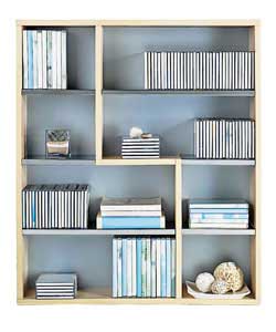 Modular Multimedia Unit Beech Finish